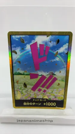 ONE PIECE Cards Rebecca DON !! Card Gold Frame The Best PRB-01 Japanese - Image 1