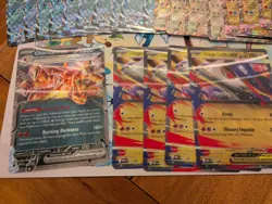 Pokemon Lot Of 32 Jumbo Cards NM Charizard Latias Lucario Snorlax Greninja - Image 2