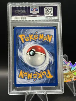 POLITOED 8/75 Unlimited Neo Discovery Holo Rare 2001 Pokemon Card PSA 7 - Image 2