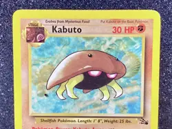 Kabuto (50/62) ~ LP [Fossil Unlimited] Vintage 1999 -WotC- Pokemon TCG Card - Image 2