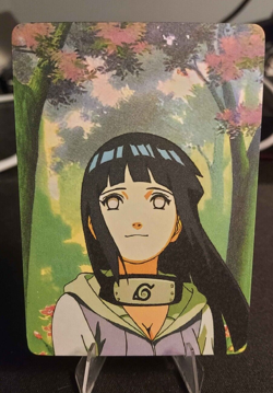 Hinata Hyuga Full Art Goddess Story Naruto Anime Waifu Trading Card - Image 1