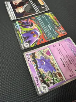 Pokemon TCG Card Lot of 3 - Gengar Promo Holo, Mega Gengar EX, Full Art Trainer - Image 3