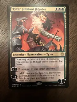 Tyvar, Jubilant Brawler : MTG / Phyrexia: All Will Be One #0218 / NM - Image 1