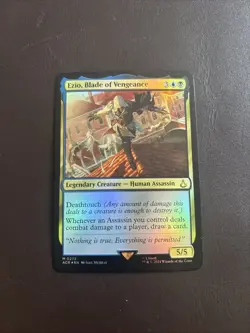 Ezio, Blade of Vengeance Universes Beyond: Assassin's Creed Foil - Image 1