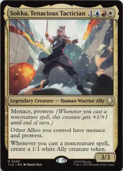 Sokka, Tenacious Tactician R Avatar: The Last Airbender 242 NM MTG - Image 1