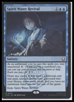 ?? MTG Spirit Water Revival - Avatar: The Last Airbender Rare - Image 1
