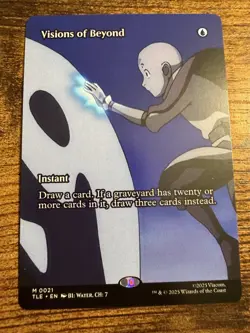 MTG Magic The Gathering Avatar Visions of Beyond Borderless Eternal-Legal Mythic - Image 1