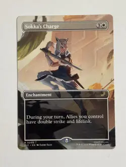 Sokka's Charge 66 Avatar: The Last Airbender: Eternal Borderless Regular NM - Image 1