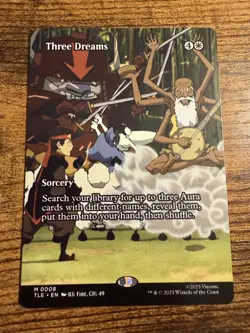 MTG Magic The Gathering Avatar Three Dreams Borderless Eternal-Legal Mythic! - Image 1