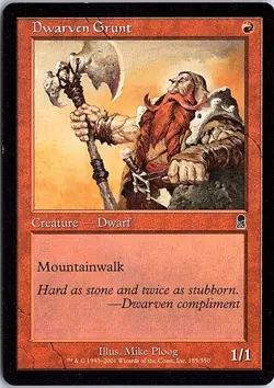 Dwarven Grunt C Odyssey 185 LP Magic - Image 1