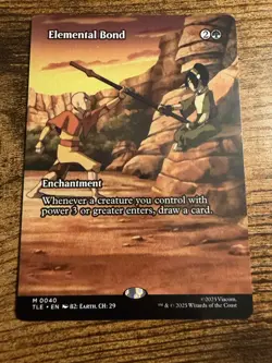 MTG Magic The Gathering Avatar Elemental Bond Borderless Eternal-Legal Mythic! - Image 1