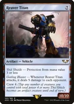 Reaver Titan 40K NM MTG - Image 1