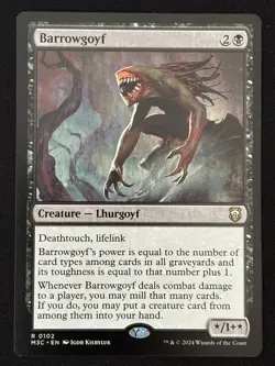 1x MTG Barrowgoyf - Commander: Modern Horizons 3 (M3C) #102 - Magic - Image 1