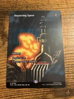 MTG Magic The Gathering Avatar Shattering Spree Borderless Eternal-Legal Mythic! - Image 1