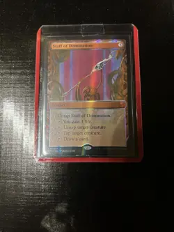 Staff of Domination Masterpiece Series: Kaladesh Inventions Foil LP x 1 - Image 1