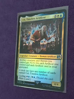 MTG Cid, Timeless Artificer 410 Foil Final Fantasy FIN - Image 2