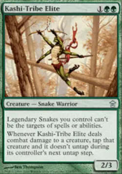 Kashi-Tribe Elite NM, English MTG Saviors of Kamigawa - Image 1