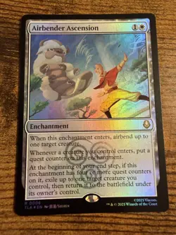 MTG Magic The Gathering Avatar Airbender Ascension FOIL! - Image 1