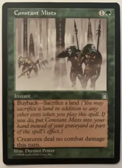 Constant Mists MTG Magic Stronghold Lightly Played-Near Mint - Image 1
