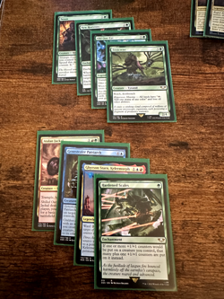 Magic the Gathering (MTG): Warhammer 40k Tyranid Swarm Commander Deck - Image 4