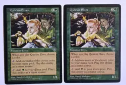 2x Quirion Elves MTG, Mirage, Mana Ramp, LP - Image 1