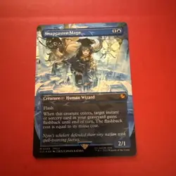 Snapcaster Mage (Borderless) (Chocobo Track Foil) Commander - Image 1