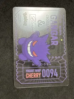 Gengar Pronto Cafe Card Promo 2025 Pokemon Japanese EX+ - Image 4