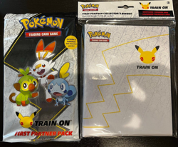 Pokemon TCG 25th GALAR First Partner PACK and Collectors Binder Combo - Image 1