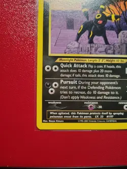 Pokemon Umbreon Neo Discovery 32/75 Non-Holo Rare 2001 - Image 4
