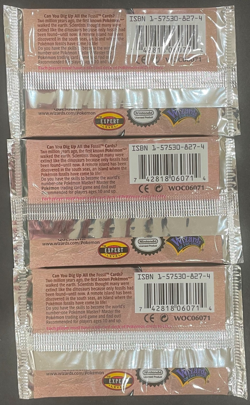 POKEMON Wizards of the Coast Fossil Booster Packs, 3-seperate packs (unweighed) - Image 2