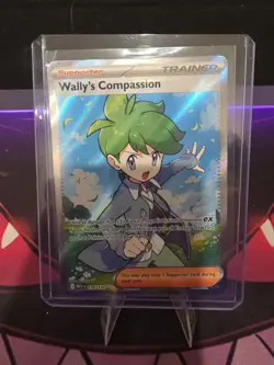Wally's Compassion 176/132 Pokemon TCG Mega Evolution Full Art Ultra Rare NM - Image 3