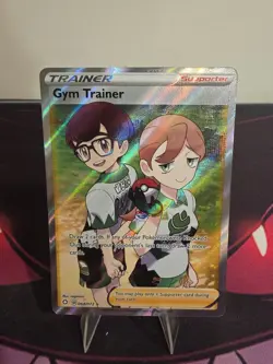 Gym Trainer 068/072 Pokemon TCG Shining Fates Ultra Rare Full Art NM - Image 3