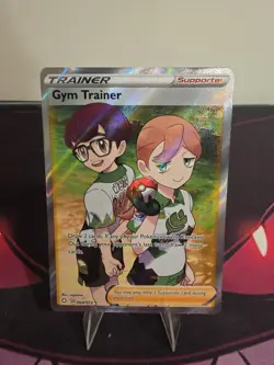 Gym Trainer 068/072 Pokemon TCG Shining Fates Ultra Rare Full Art NM - Image 5