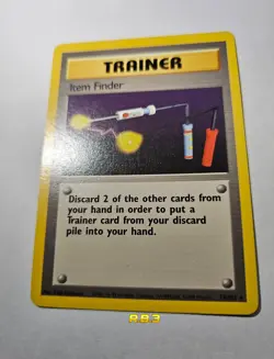Item Finder 74/102 Base Set Rare Unlimited Pokemon TCG WOTC 1999 LP - Image 4