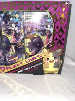 Pokemon Crown Zenith Morpeko V union Premium Playmat collection - Image 3