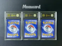 APH Black 10* Pokemon Chinese Vaporeon VMAX Full Art CSHC 006/009 3-piece set - Image 2
