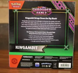 Pokemon Shrouded Fable SV6.5 Kingambit Illustration Collection SV6.5 - Image 2