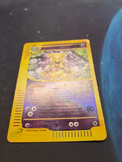 Alakazam 1/165, Reverse Holo, Expedition Base Set, Rare, Pokemon, MP - Image 4
