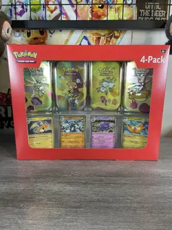Lot 1 Pokemon Scarlet & Violet 151 Mini Tins 4 Pack Sam’s Club Exclusive NEW - Image 1