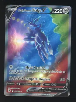 Origin Forme Dialga V 177/189 Pokemon TCG PTCG Astral Radiance Ultra Rare - Image 1