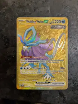 Walking Wake ex 215/162 SV Temporal Forces Hyper Rare Pokemon NM - Image 1