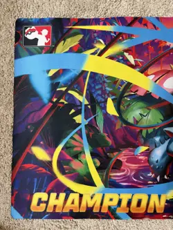 Mega Venusaur ex League Cup Champion PlayMat Pokemon TCG Official NEW play mat - Image 2