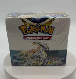 Pokemon TCG Sword & Shield Brilliant Stars Booster Box SEALED - Image 1