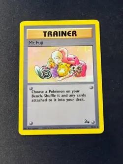 Mr. Fuji 58/62 - Fossil Set - 1999 WOTC Pokemon TCG Regular Unlimited - Vintage - Image 1
