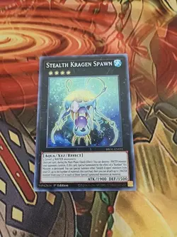 Stealth Kragen Spawn BROL-EN031 1st Edition Secret Rare NM Yugioh - Image 1
