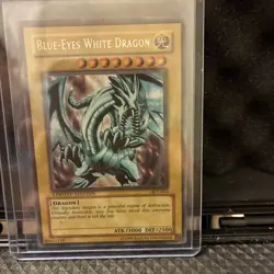 Blue Eyes White Dragon BPT-003 2002 REVERSE FOIL ERROR MISPRINT - Image 1
