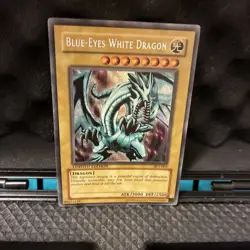 Blue Eyes White Dragon BPT-003 2002 REVERSE FOIL ERROR MISPRINT - Image 2