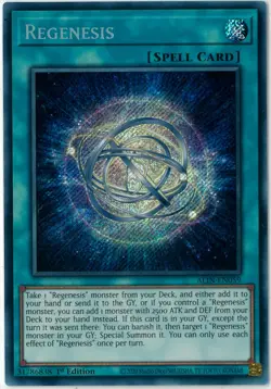 YuGiOh Regenesis Secret Rare 1st Alliance Insight ALIN-EN059 English - Image 1