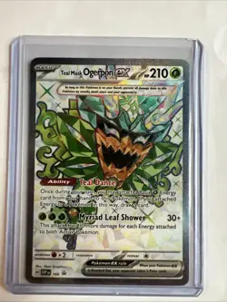 Teal Mask Ogerpon ex 166 Sv: Scarlet & Violet Promo Cards Holo - Image 1