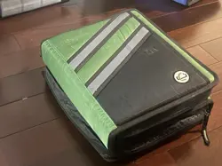 Big Magic The Gathering Binder Filled With 1000+ GREEN Vintage To Modern Cards. - Image 1